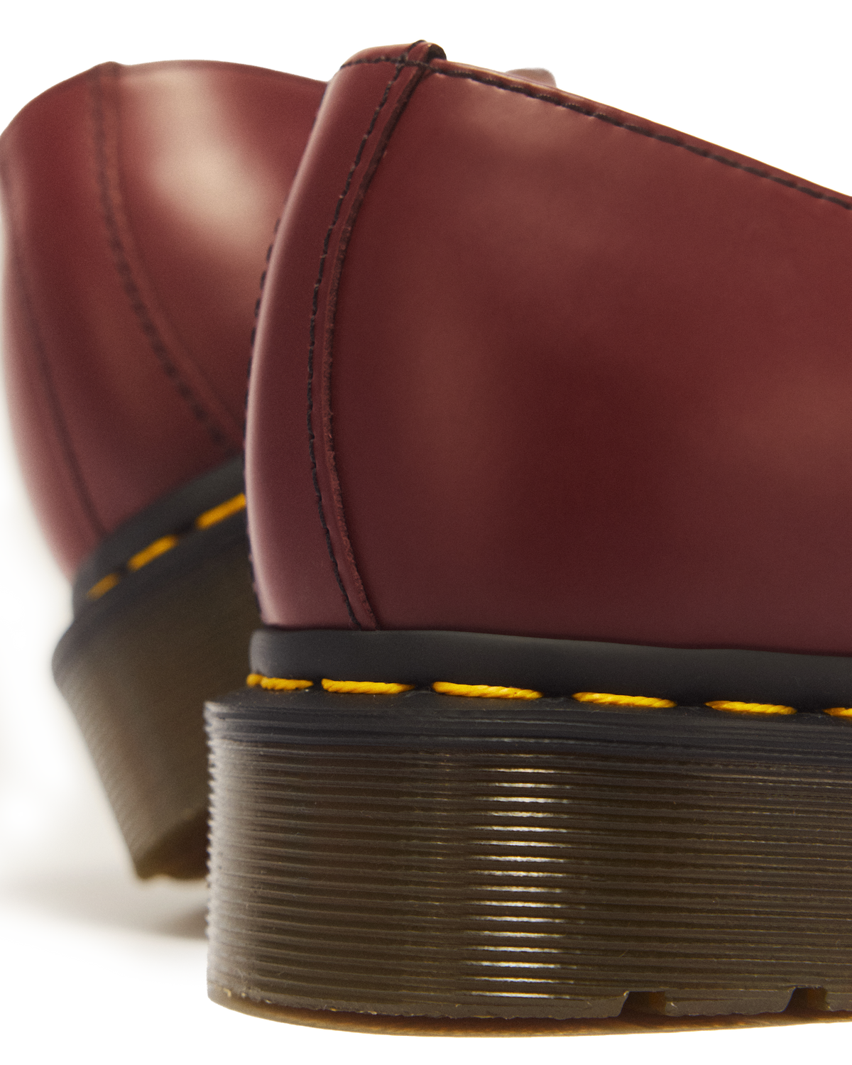 1461 Smooth Leather Oxford Shoes in Cherry Red
