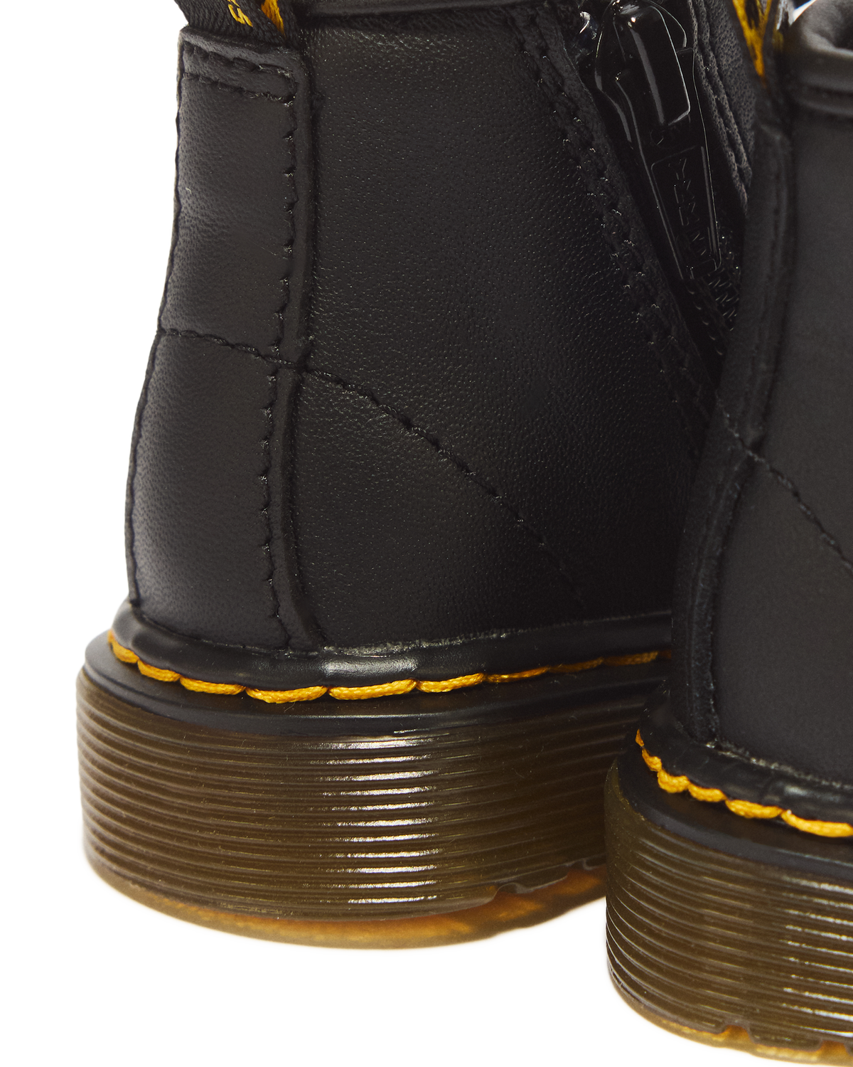 Infant 1460 Softy T Leather Lace Up Boots in Black