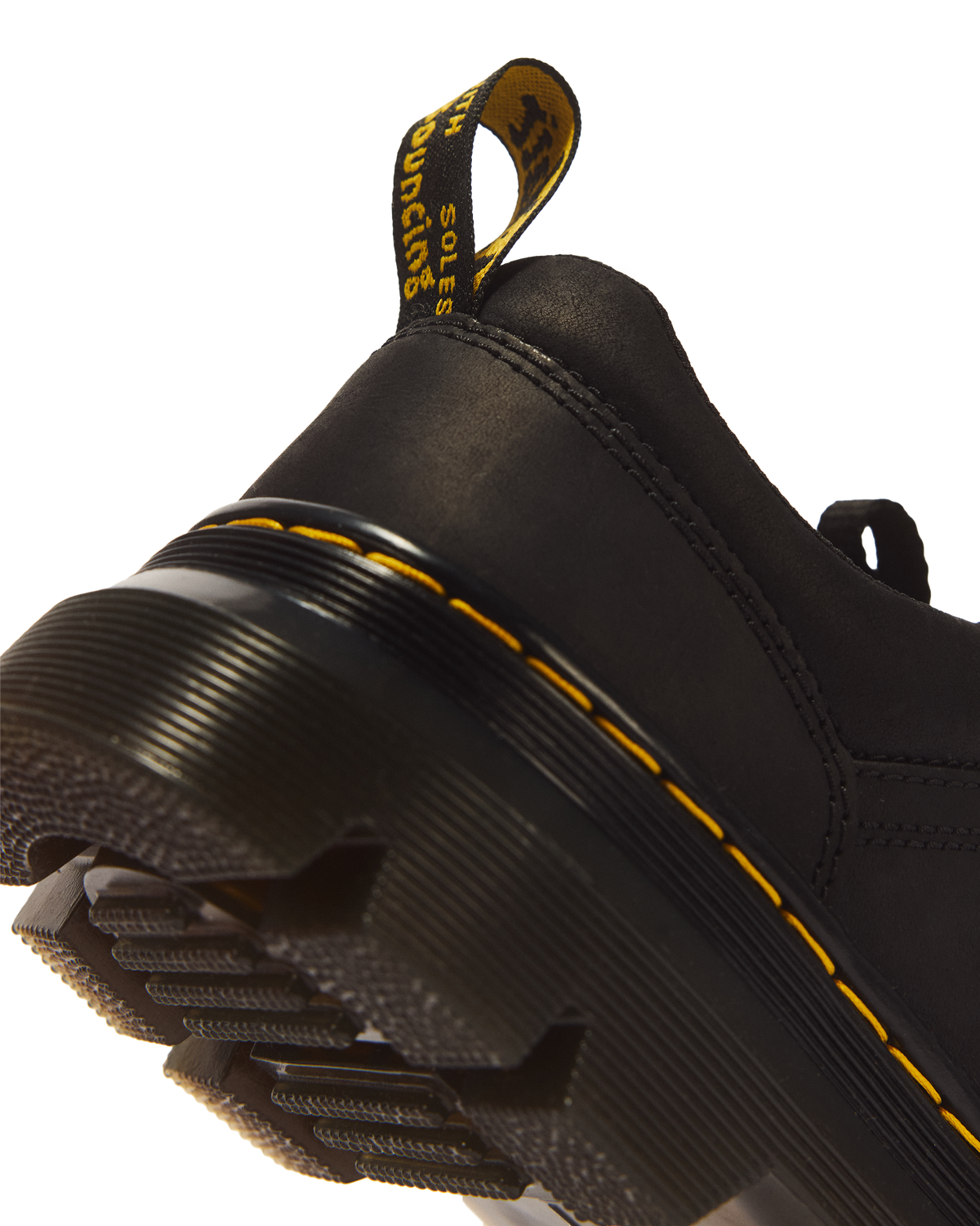 Reeder Wyoming Leather Utility Shoes in Black