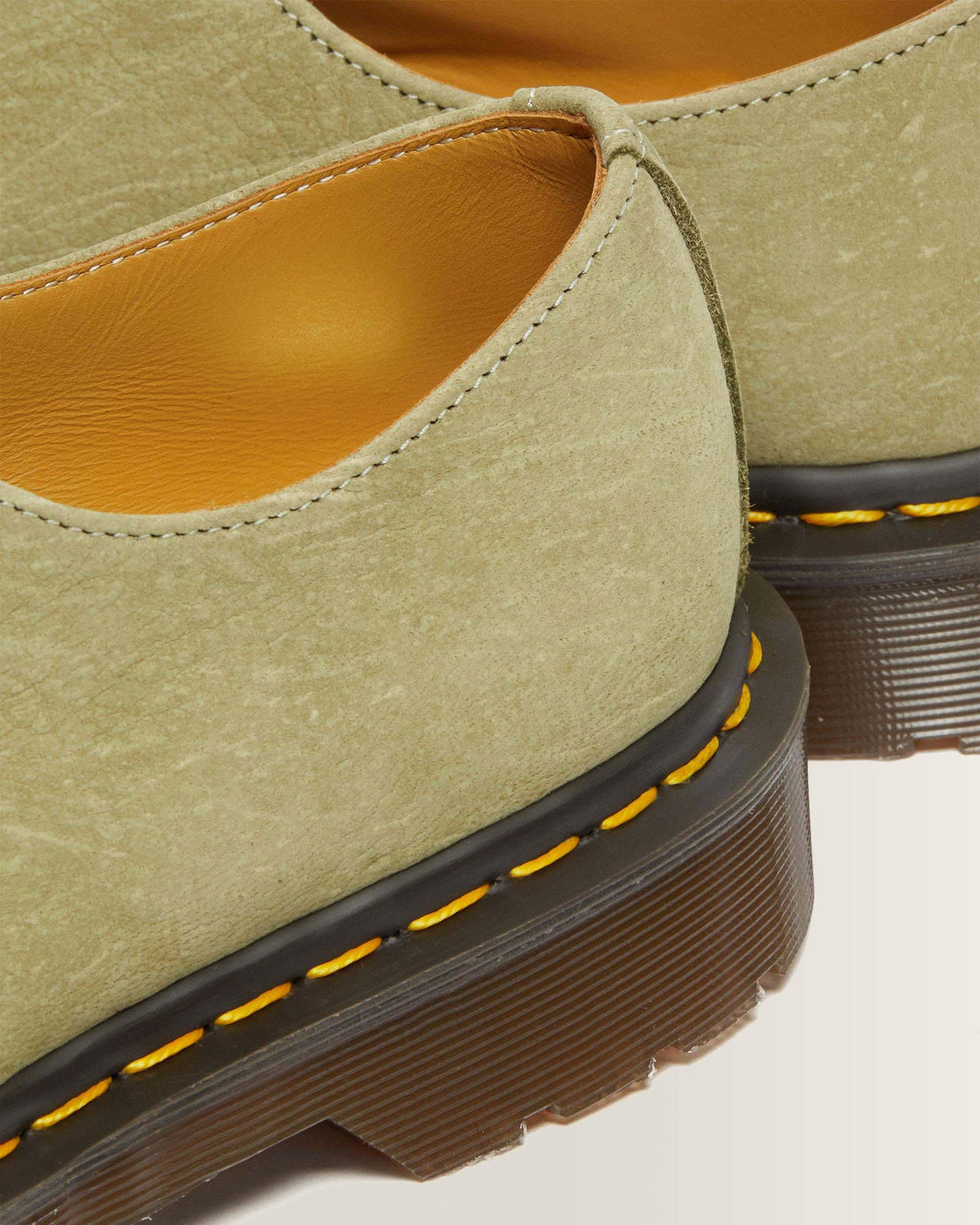 1461 Made in England Nubuck Leather Oxford Shoes in England Nubuck Leather Shoes in Green