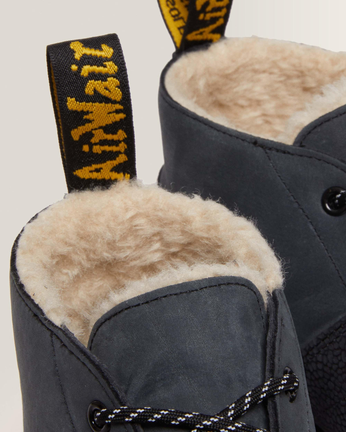 Church Nubuck & Pebble Leather Monkey Boots in Black