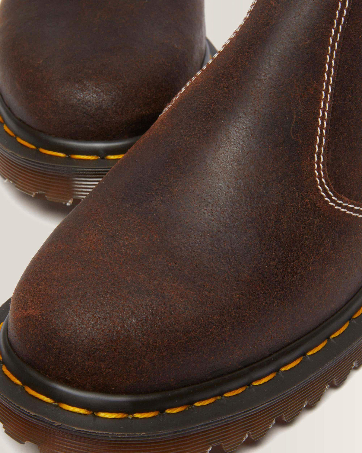 2976 Made in England Wax Commander Chelsea Boots in Brown