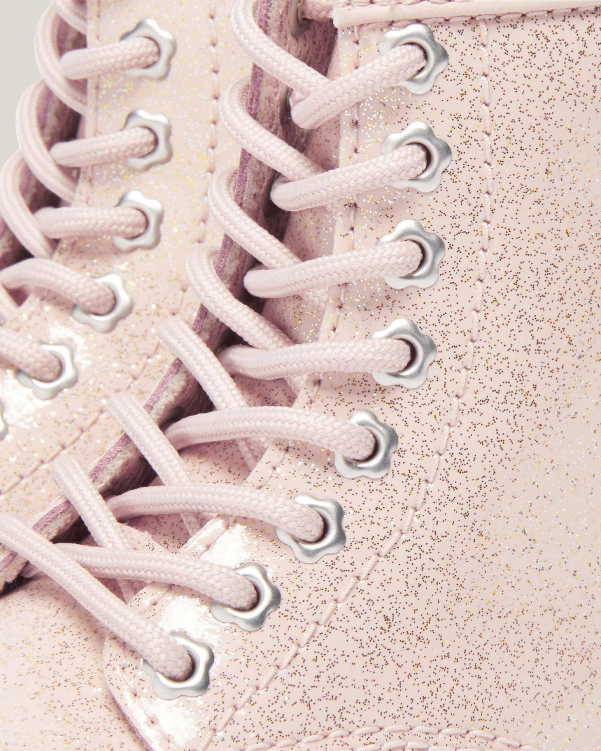 Toddler 1460 Glitter Boots in Powder Pink