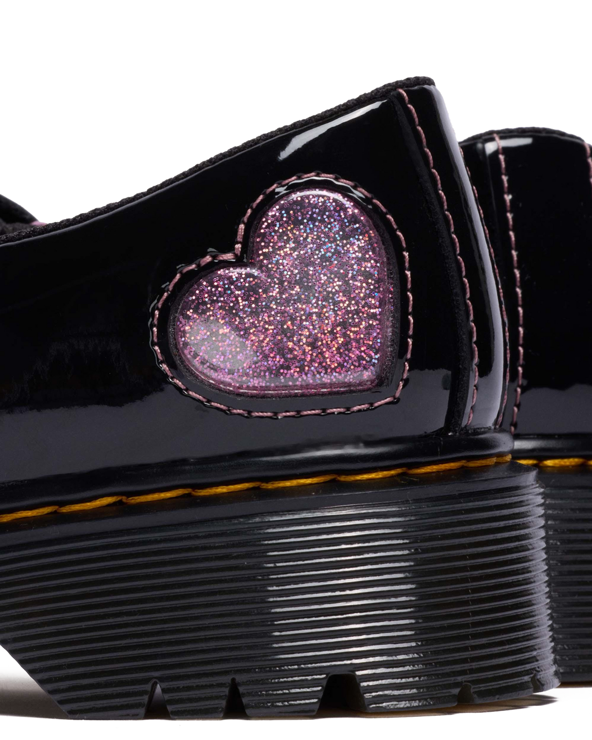 Junior Mary Jane Bex Patent Lamper Leather Shoes in Black