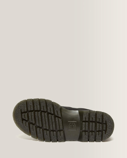 Woodard Tumbled Nubuck Leather Low Casual Boots in Black
