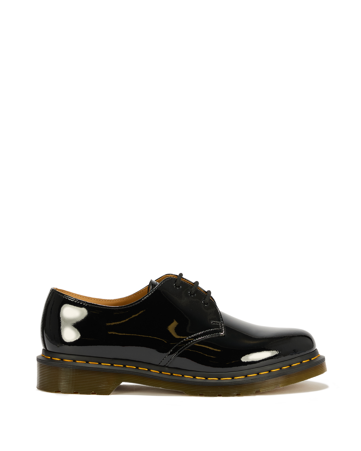 1461 Women's Patent Leather Oxford Shoes in Black