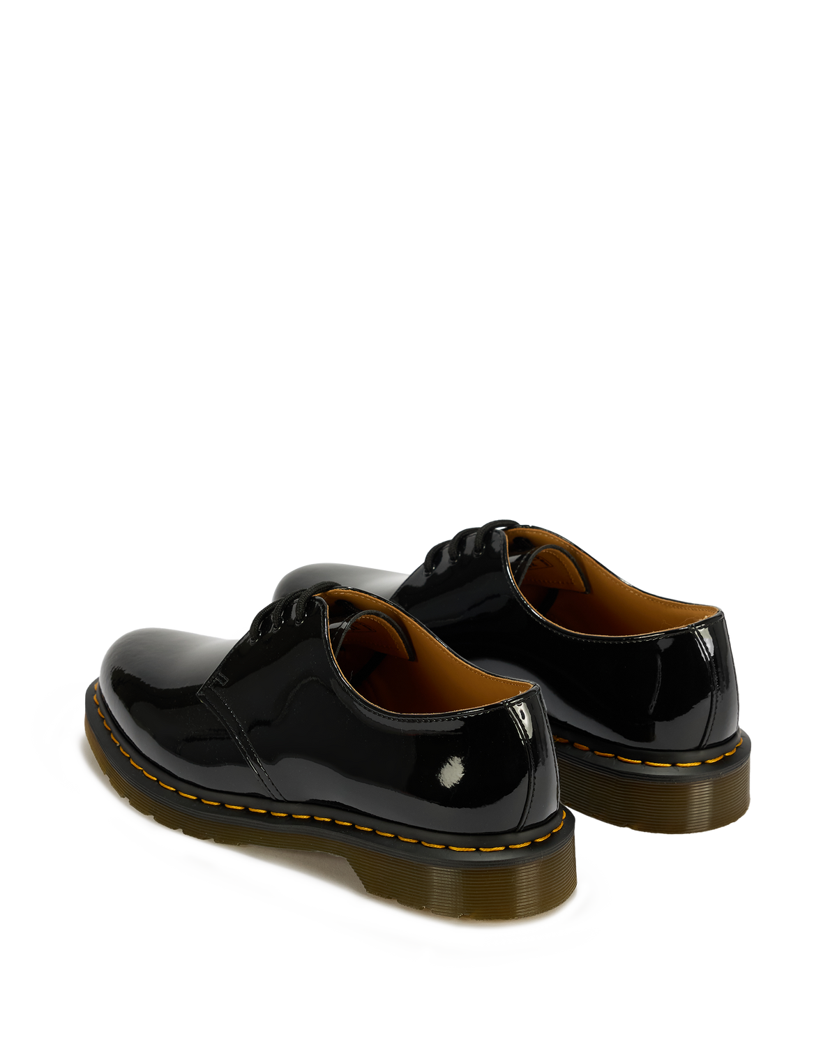 1461 Women's Patent Leather Oxford Shoes in Black