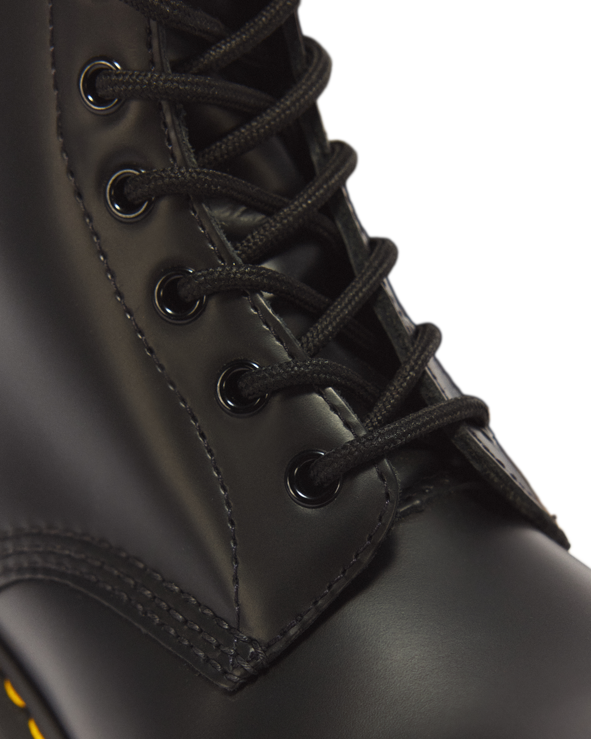 1460 Smooth Leather Lace Up Boots in Black