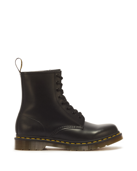 1460 Smooth Leather Lace Up Boots in Black
