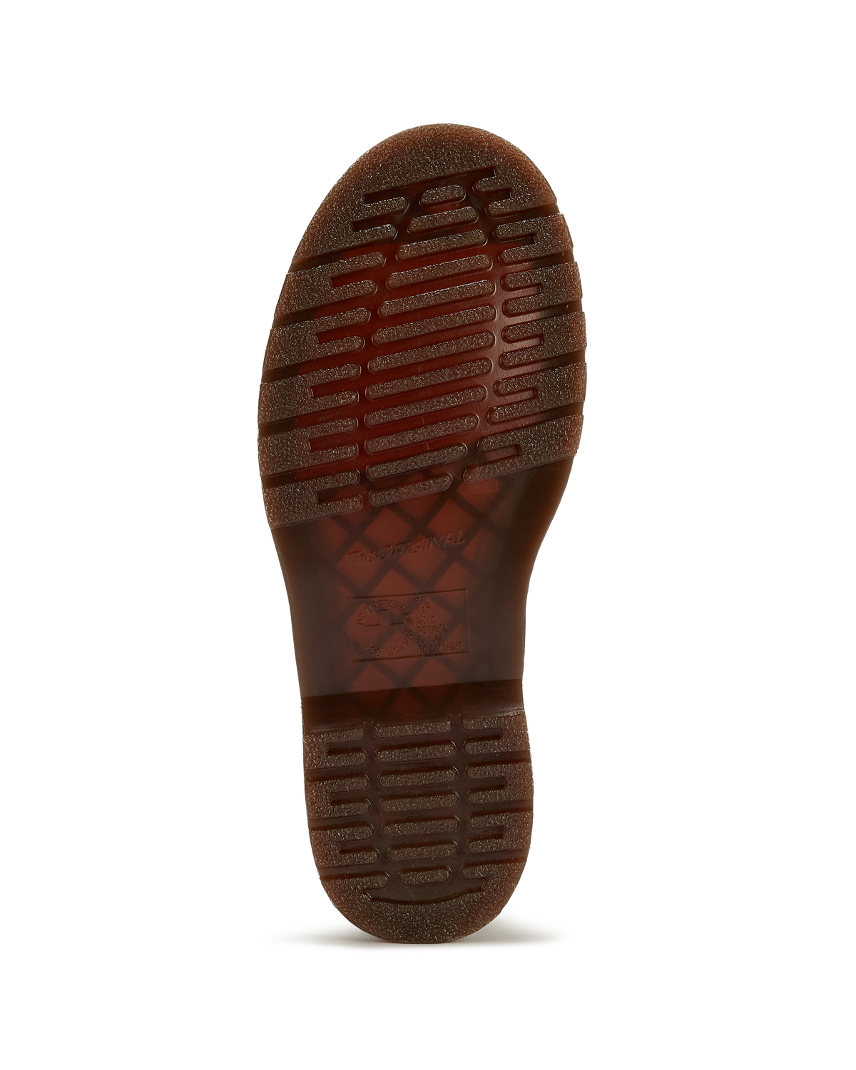 1460 Crazy Horse Leather Boots in Cherry Red