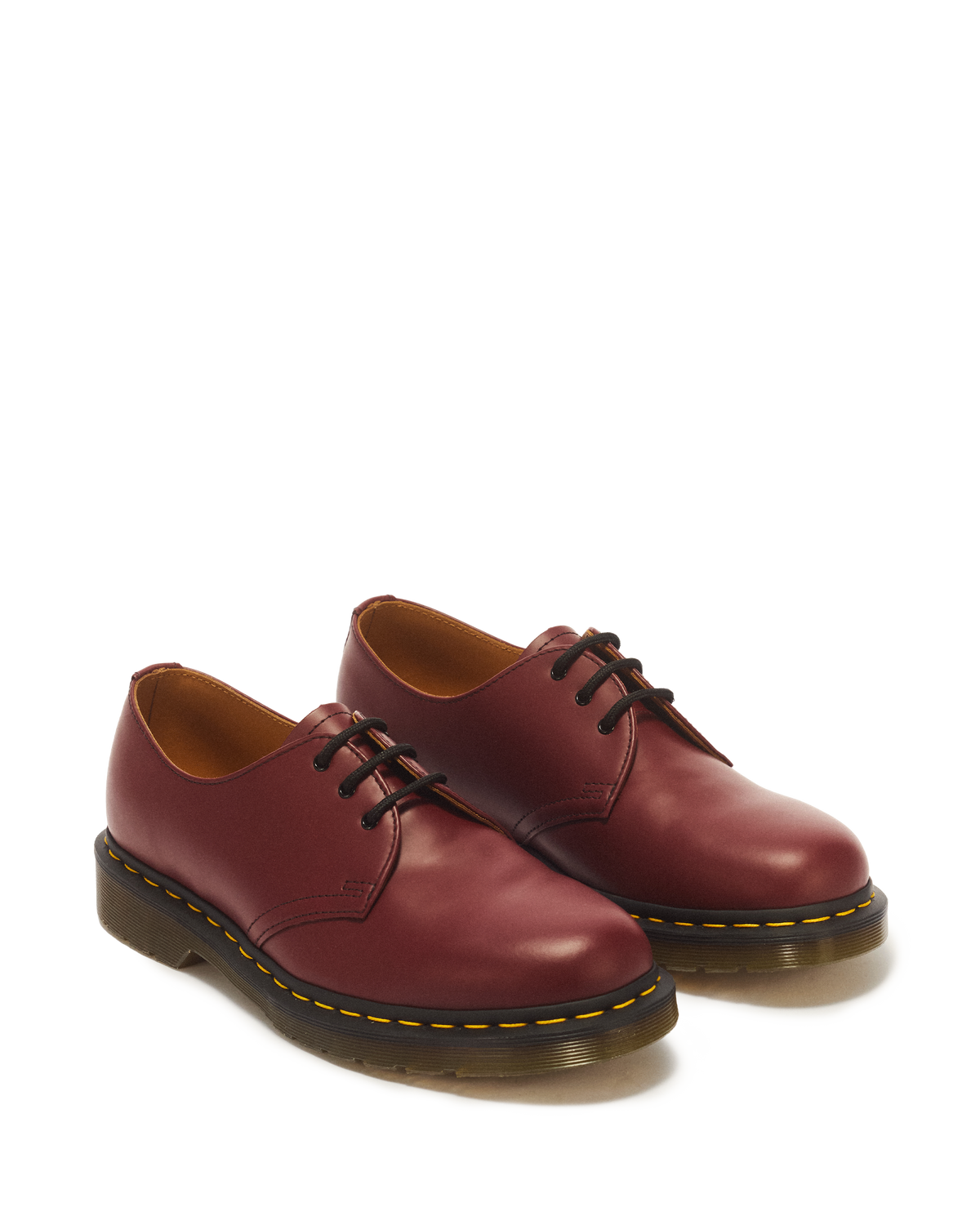 1461 Smooth Leather Oxford Shoes in Cherry Red