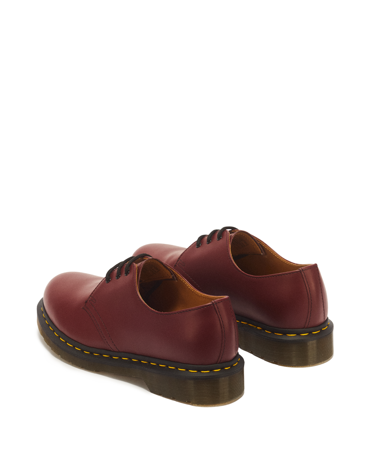 1461 Smooth Leather Oxford Shoes in Cherry Red