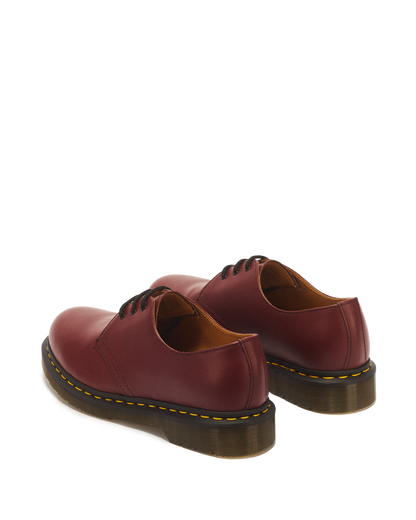 1461 Smooth Leather Oxford Shoes in Cherry Red