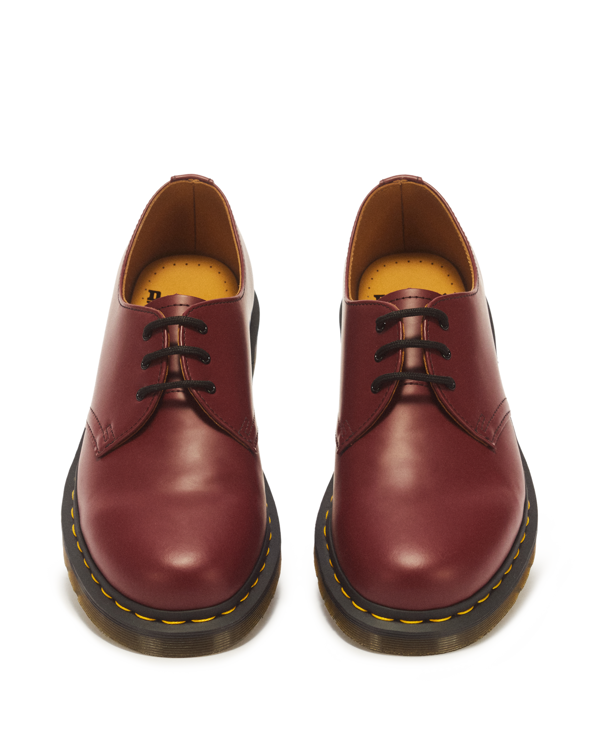 1461 Smooth Leather Oxford Shoes in Cherry Red