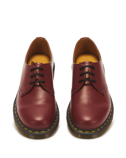 1461 Smooth Leather Oxford Shoes in Cherry Red