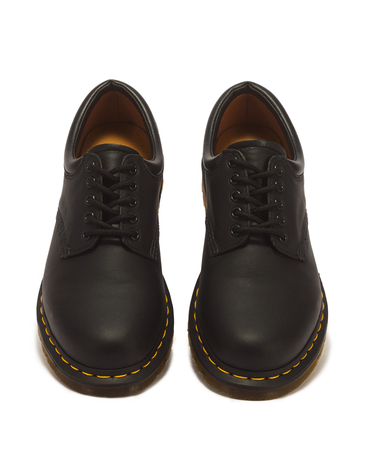 8053 Nappa Leather Casual Shoes in Black