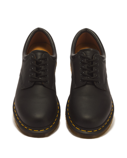 8053 Nappa Leather Casual Shoes in Black