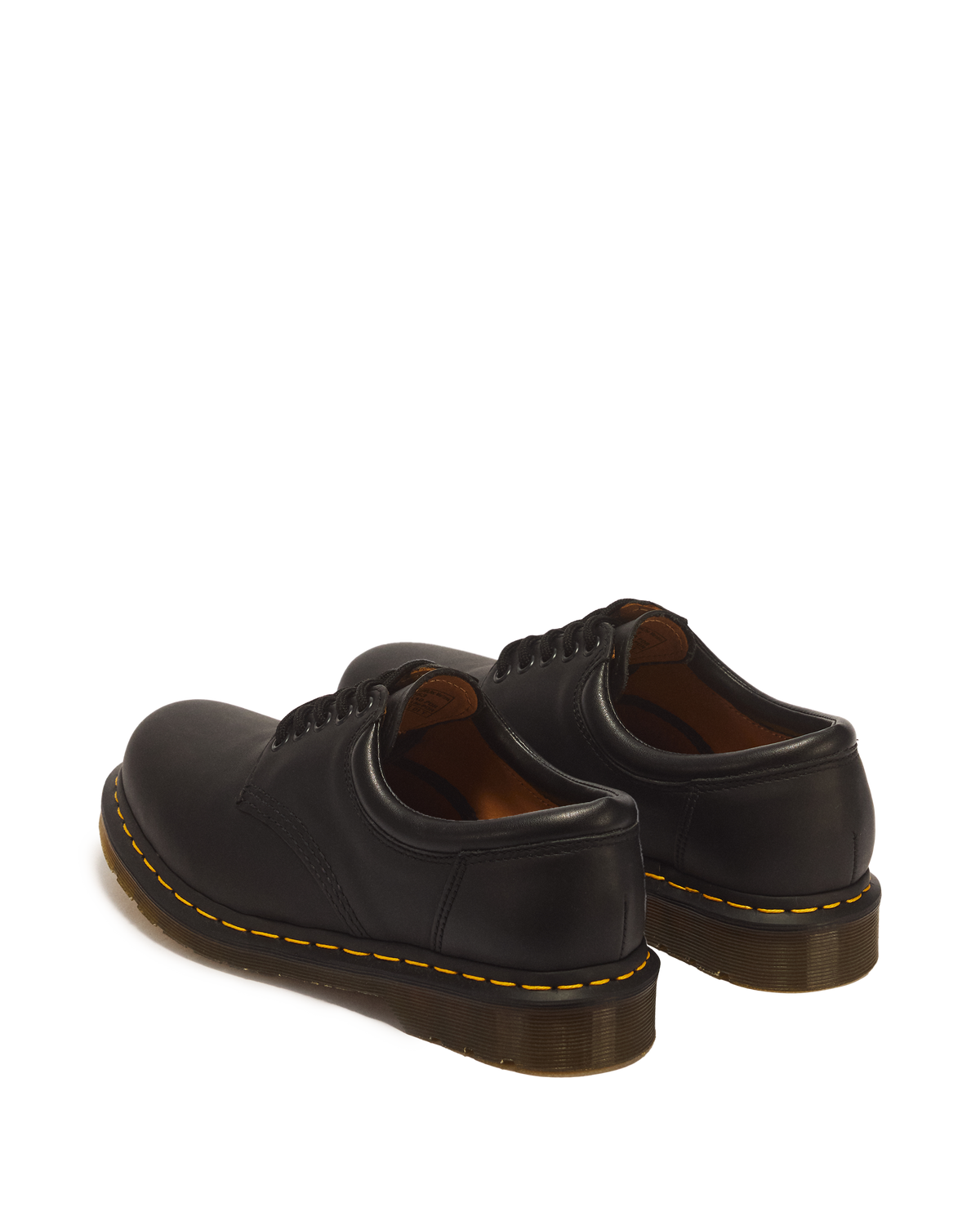 8053 Nappa Leather Casual Shoes in Black