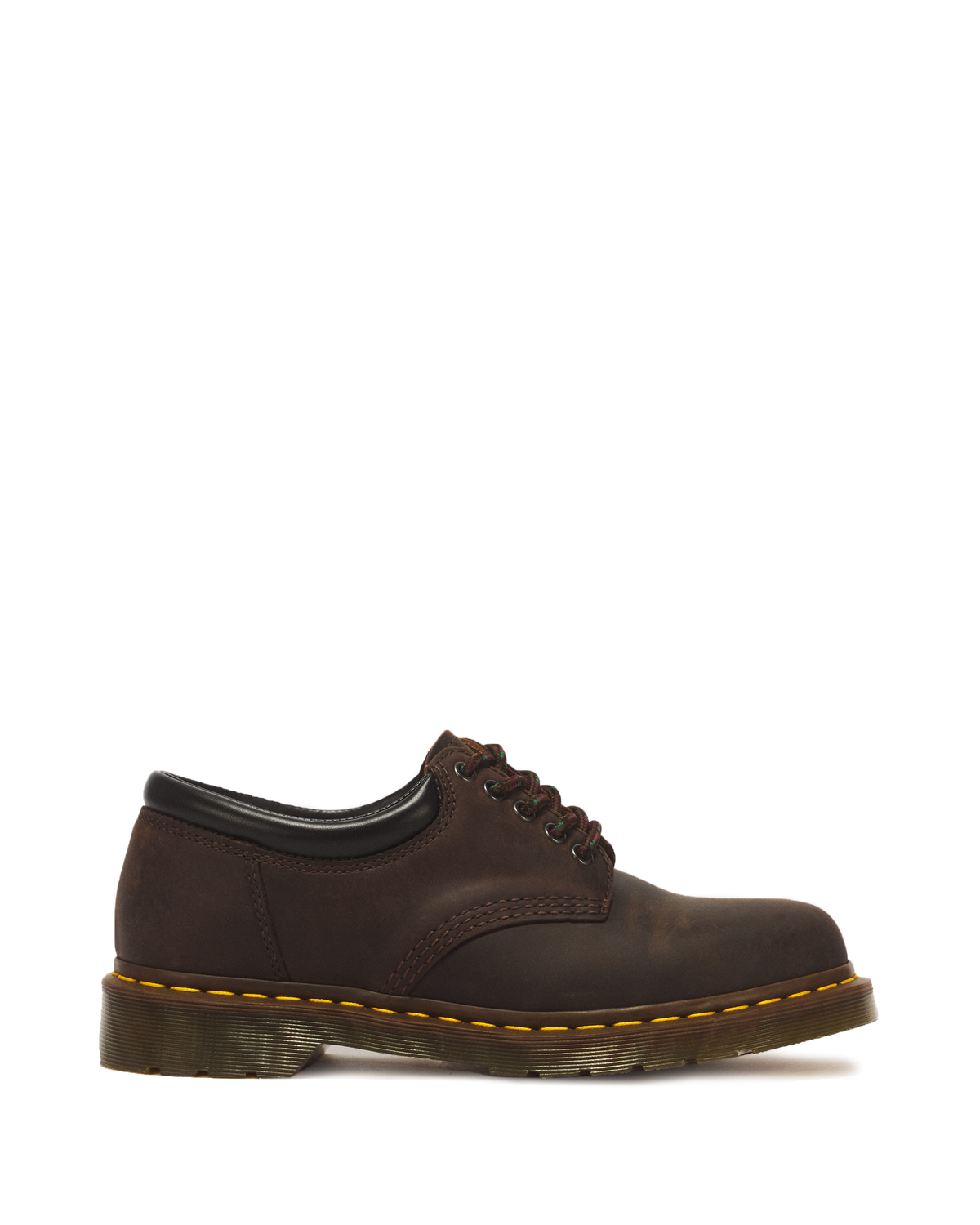 8053 Crazy Horse Leather Casual Shoes in Dark Brown