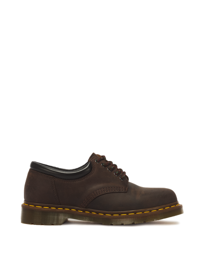 8053 Crazy Horse Leather Casual Shoes in Dark Brown
