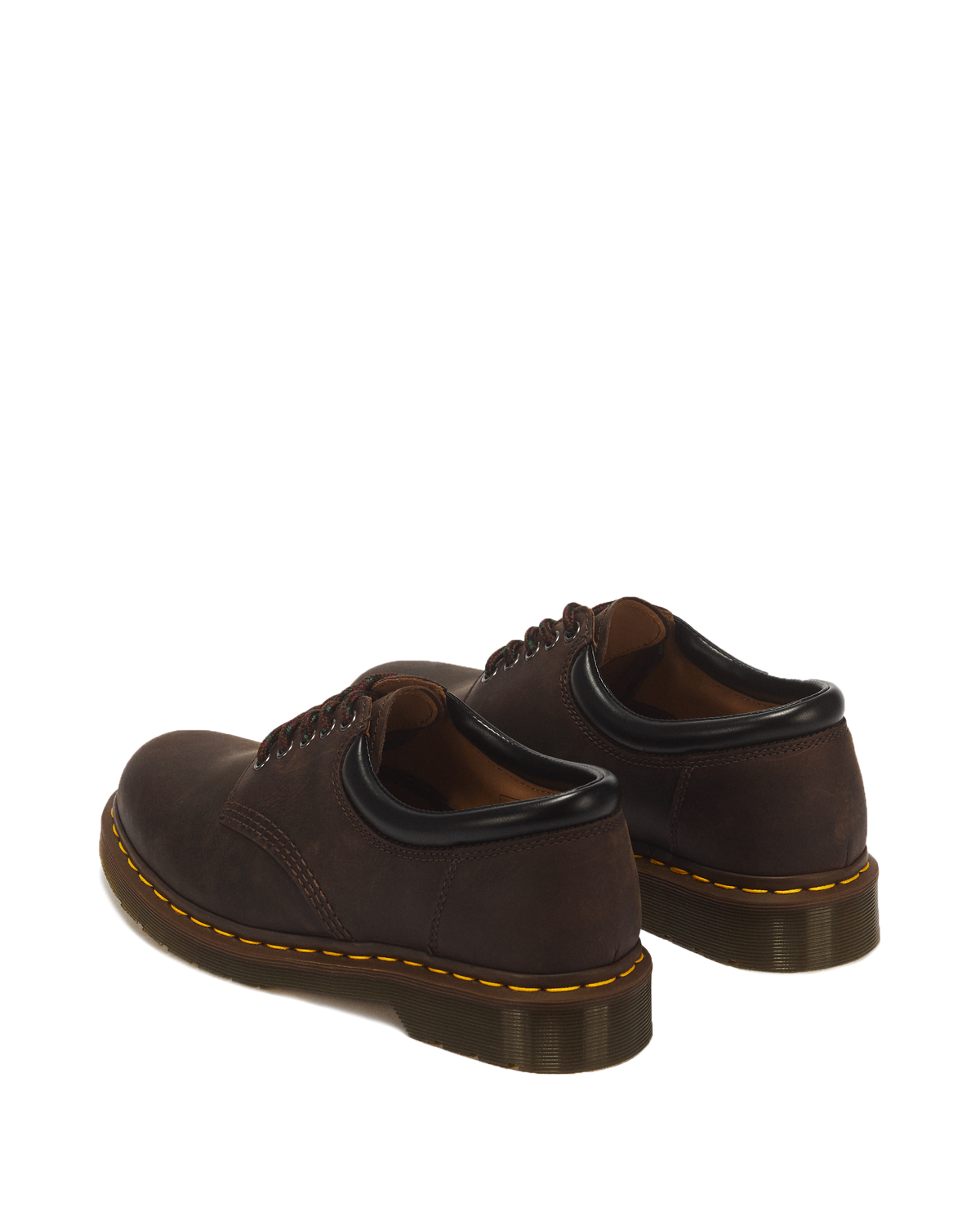 8053 Crazy Horse Leather Casual Shoes in Dark Brown
