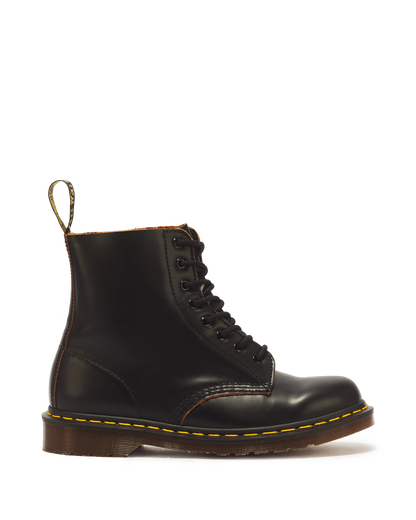 1460 Vintage Made in England Lace Up Boots in Black