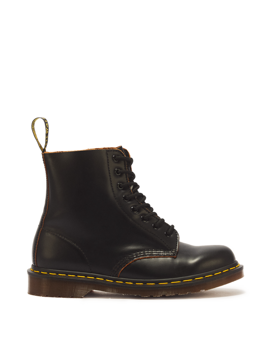1460 Vintage Made in England Lace Up Boots in Black