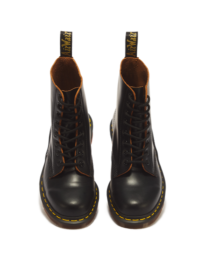 1460 Vintage Made in England Lace Up Boots in Black