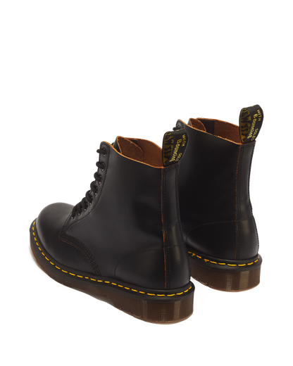1460 Vintage Made in England Lace Up Boots in Black