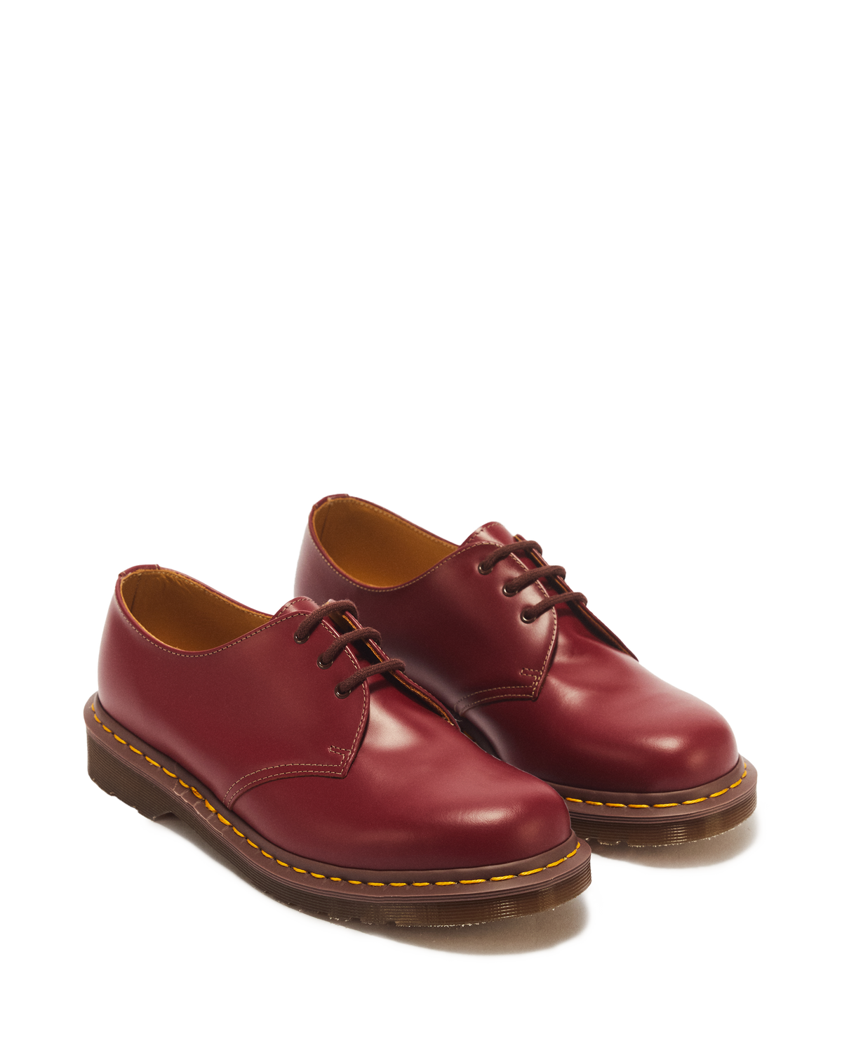 1461 Vintage Made in England Oxford Shoes in Red