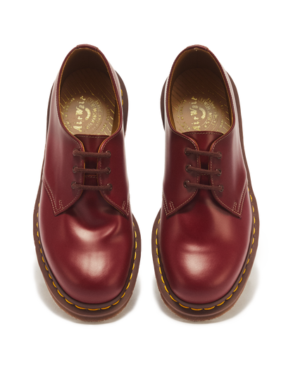 1461 Vintage Made in England Oxford Shoes in Red