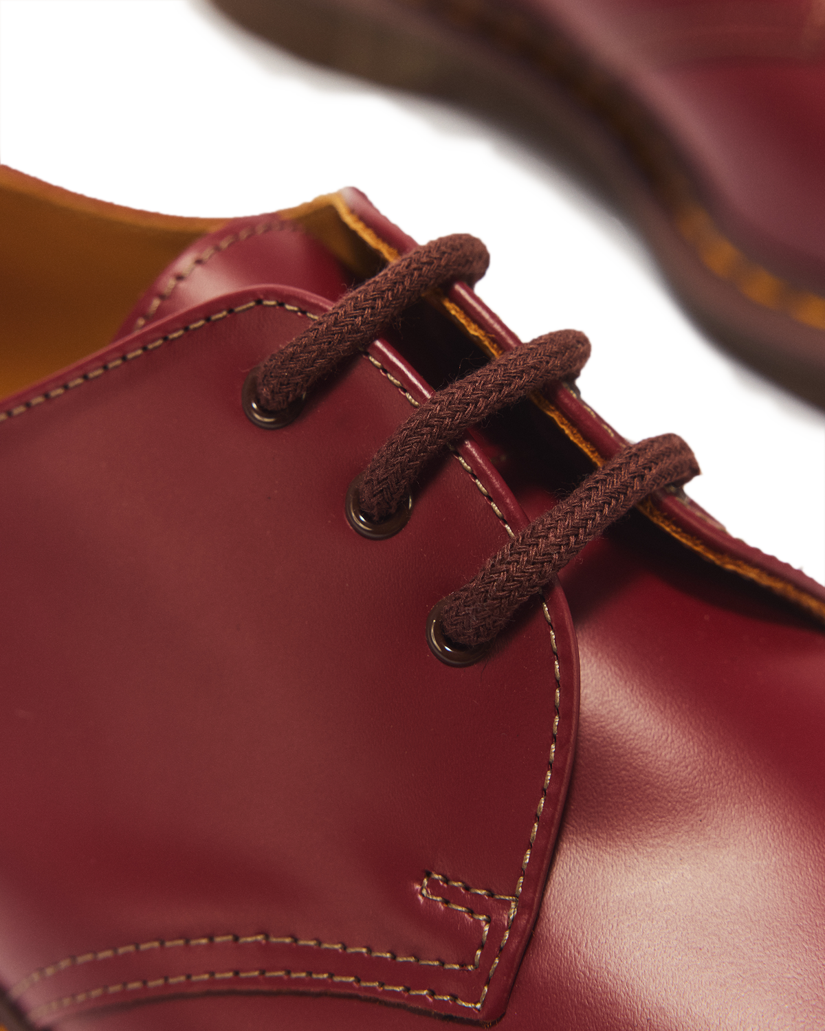 1461 Vintage Made in England Oxford Shoes in Red