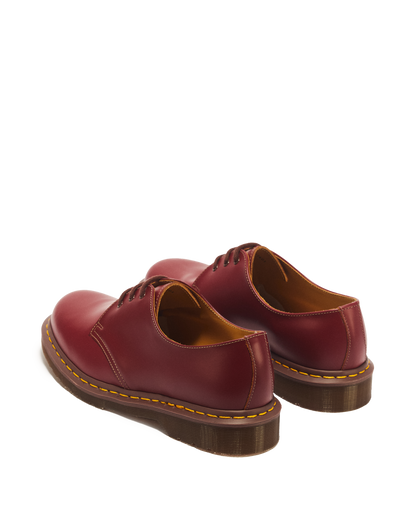 1461 Vintage Made in England Oxford Shoes in Red