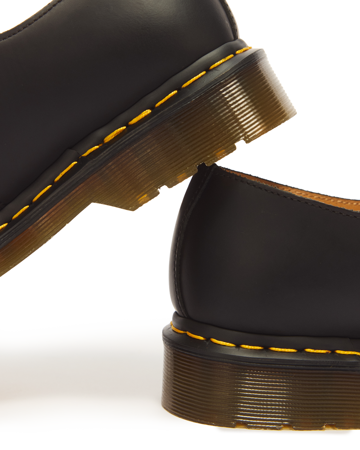 8065 Smooth Leather Mary Jane Shoes in Black