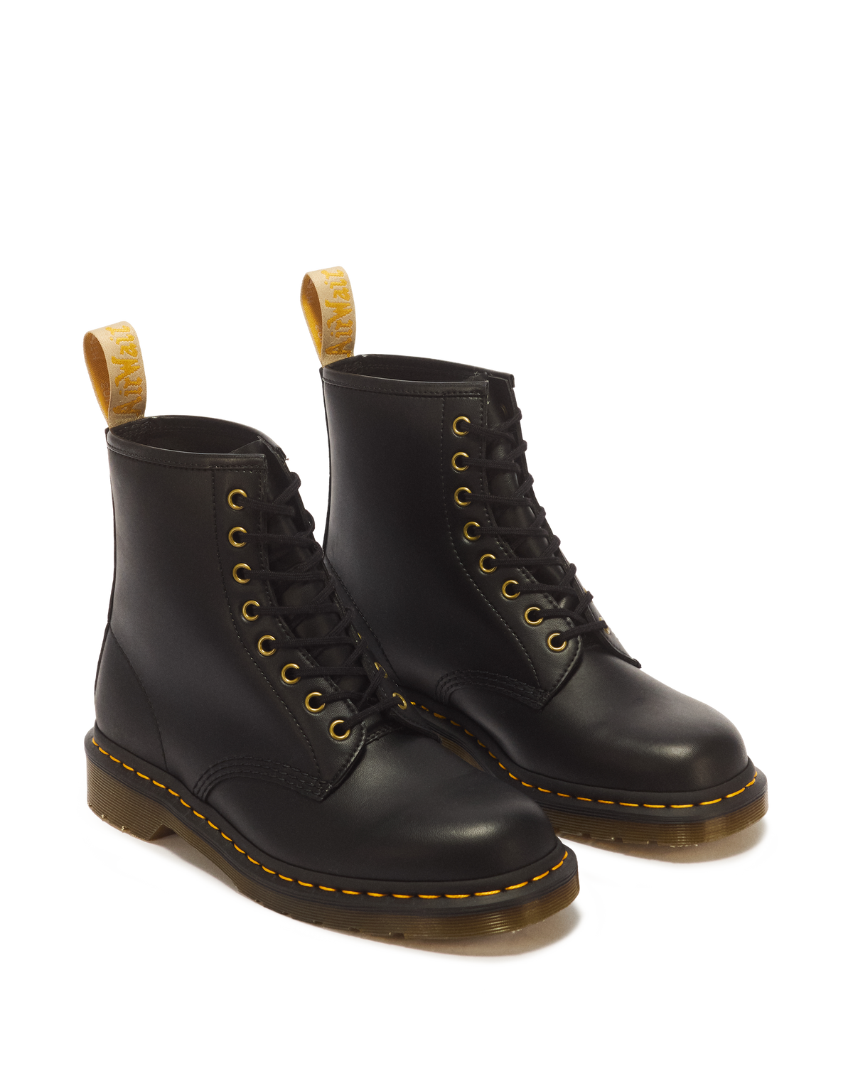 Vegan 1460 Felix Lace Up Boots in Black