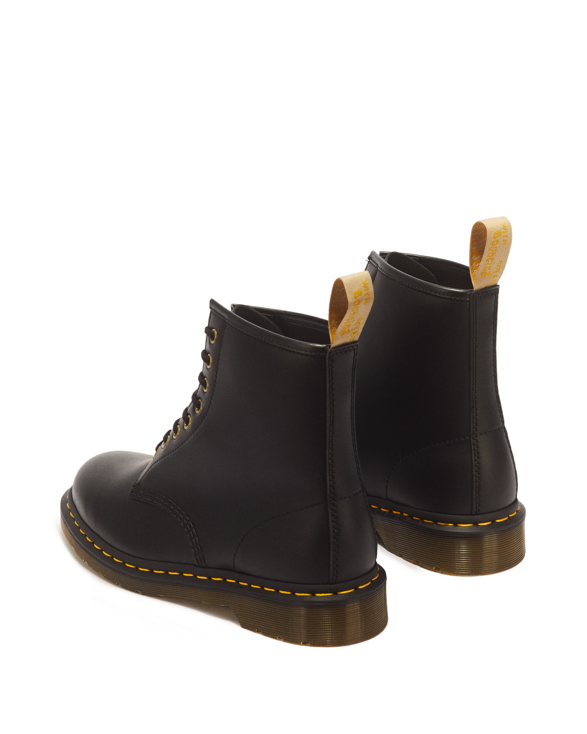 Vegan 1460 Felix Lace Up Boots in Black