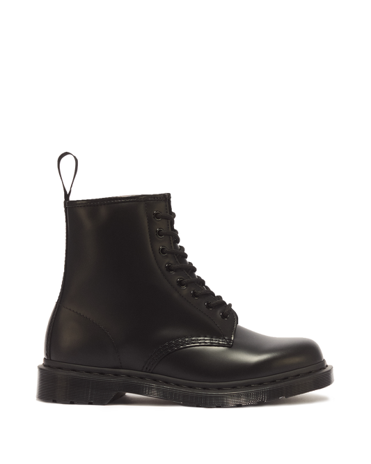 1460 Mono Smooth Leather Lace Up Boots in Black