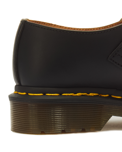 Polley Smooth Leather Mary Janes in Black