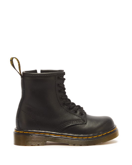 Toddler 1460 Softy T Leather Lace Up Boots in Black
