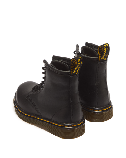 Toddler 1460 Softy T Leather Lace Up Boots in Black