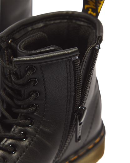 Toddler 1460 Softy T Leather Lace Up Boots in Black