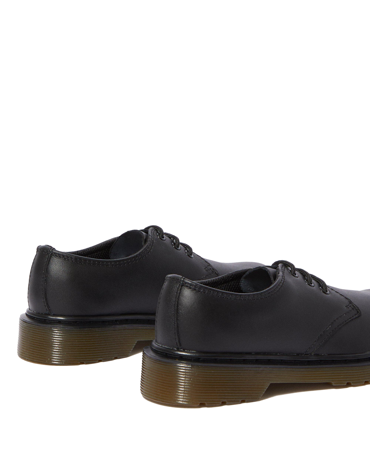 Junior 1461 Leather Oxford Shoes in Black