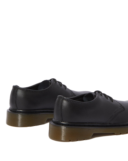 Junior 1461 Leather Oxford Shoes in Black