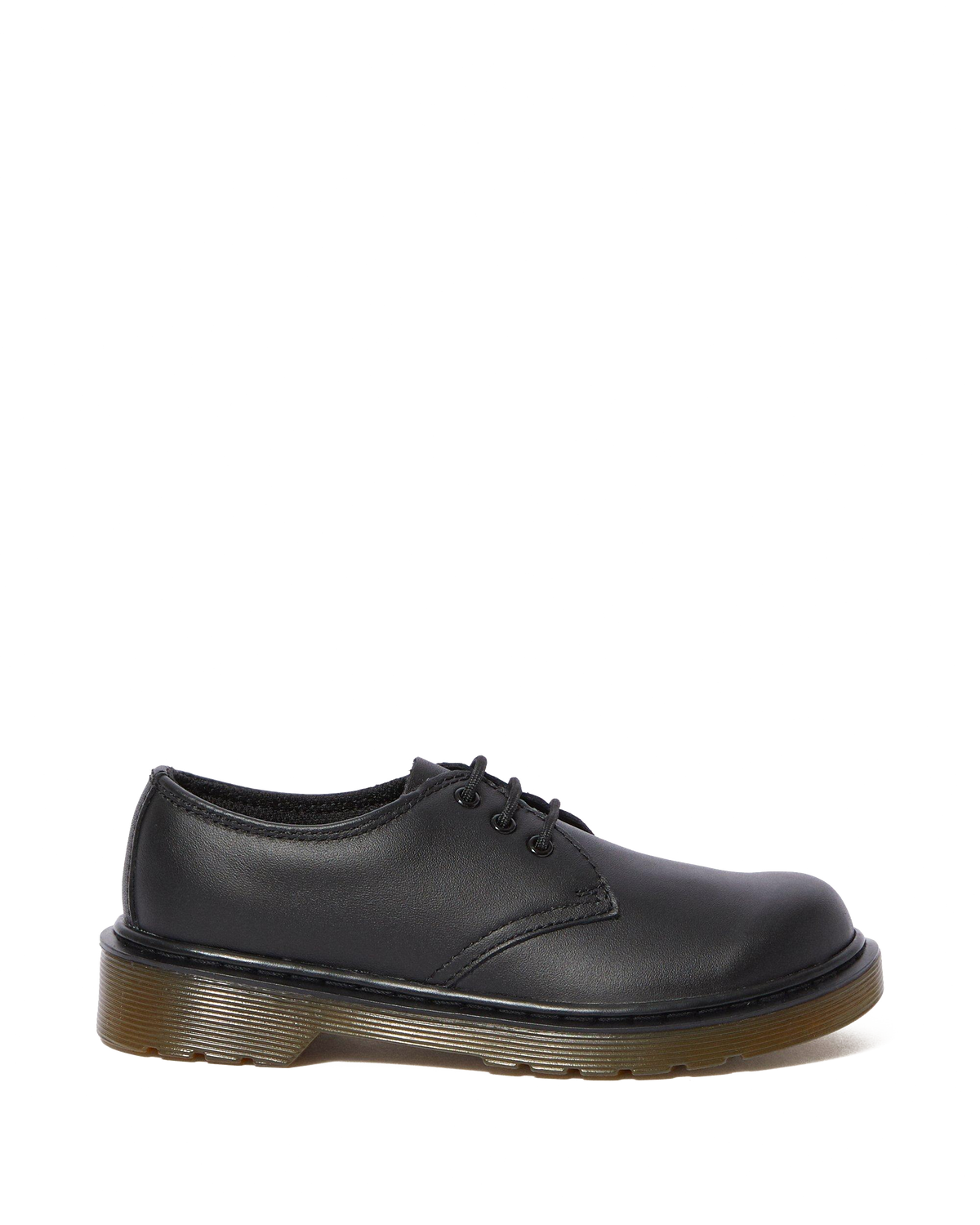 Junior 1461 Leather Oxford Shoes in Black