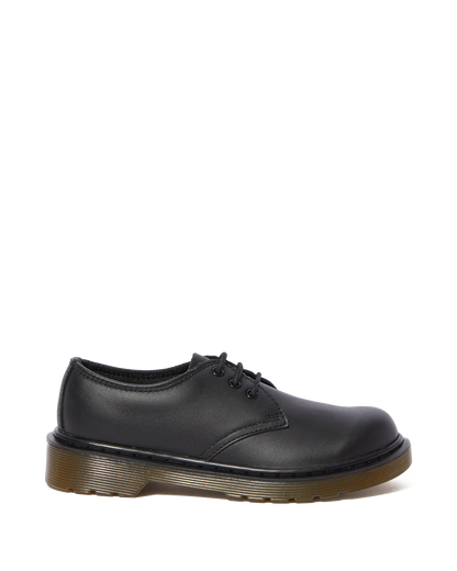 Junior 1461 Leather Oxford Shoes in Black