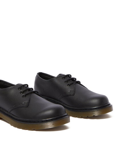 Junior 1461 Leather Oxford Shoes in Black