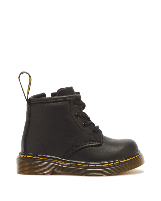 Infant 1460 Softy T Leather Lace Up Boots in Black