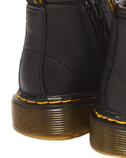 Infant 1460 Softy T Leather Lace Up Boots in Black