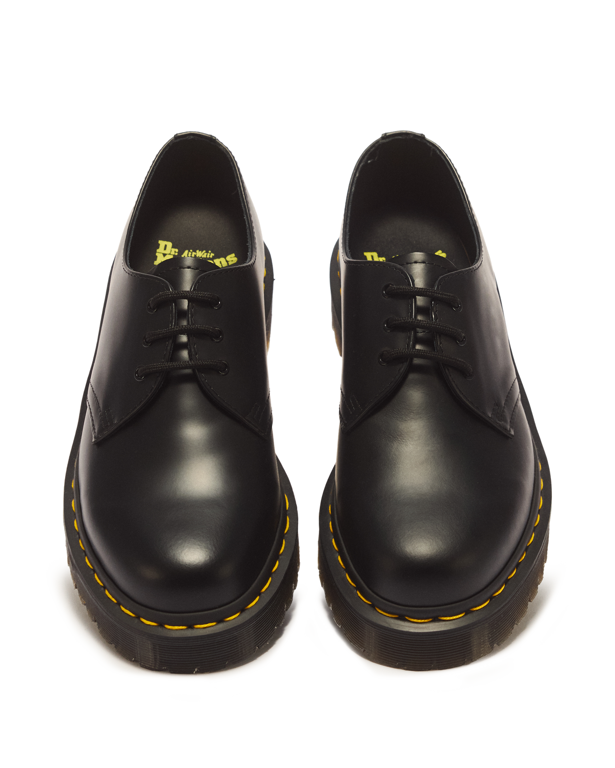 1461 Bex Smooth Leather Oxford Shoes in Black