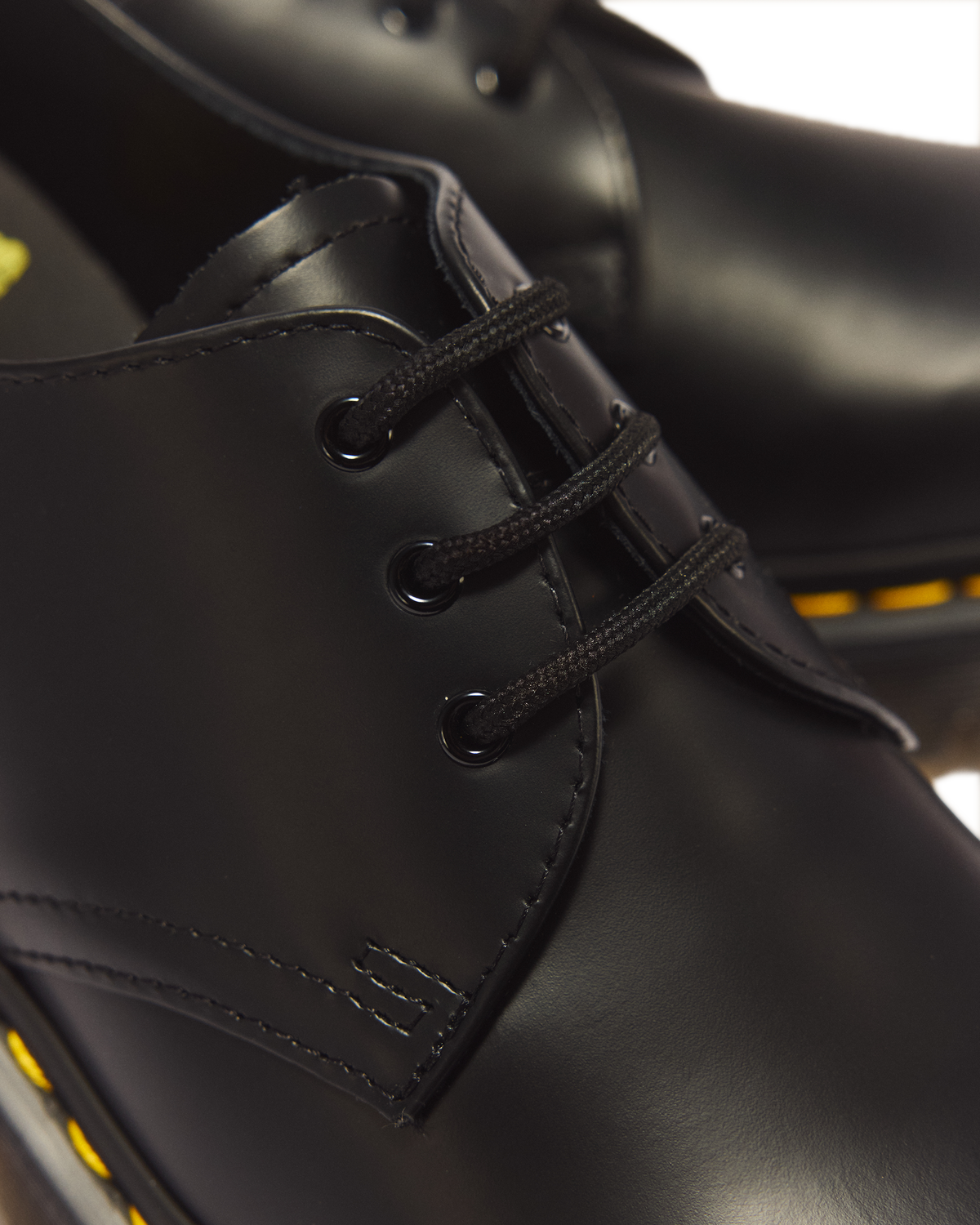 1461 Bex Smooth Leather Oxford Shoes in Black
